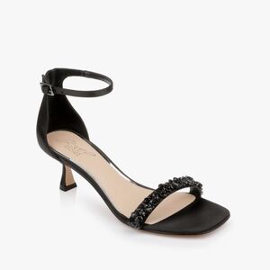 Jewel Badgley Mischka Angel Kitten Heels 🥀